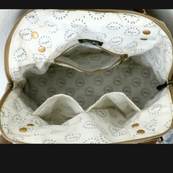 💥ONE LEFT💥Gerster Shoulder Bag; upcycled canvas, genuine leather - Picture 10 of 10